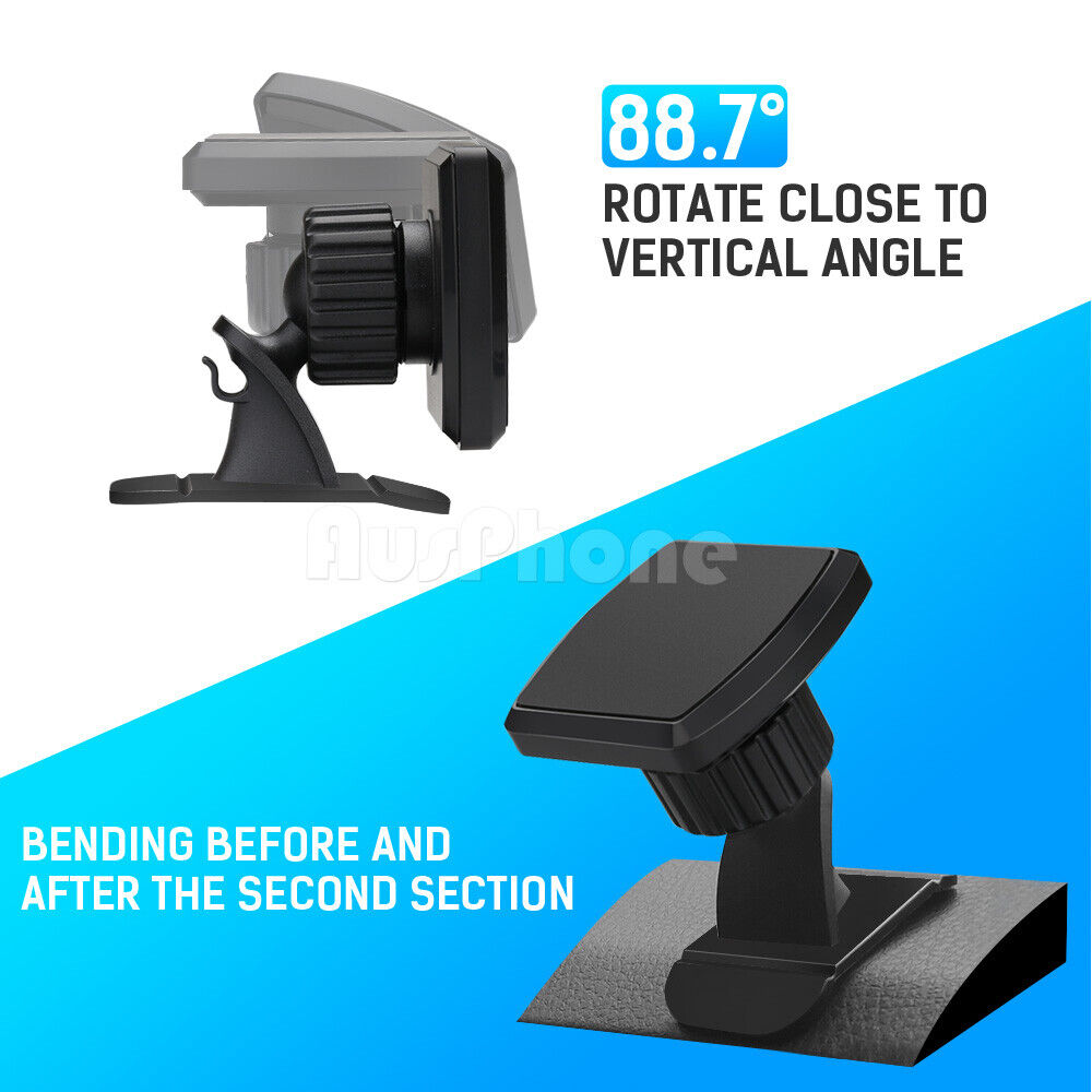 360° Stick On Dashboard Magnetic Car Mount Holder Cradle for iPhone Samsung