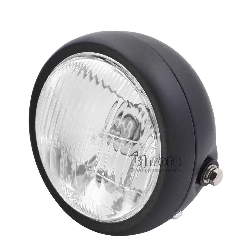 6 1/2'' Universal Motorcycle Headlight High Low Stop Light for Harley Cafe Racer