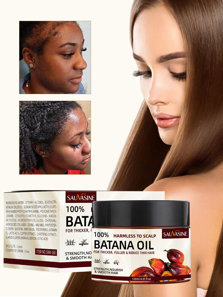 3x 100% Pure Batana Oil Conditioner For Hair Growth Batana For Black Men & Women