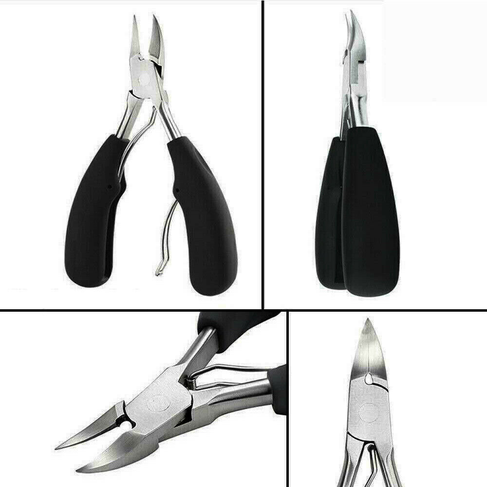 Medical-Grade Toenail Clippers Podiatrist's Nippers for Thick and Ingrown Nail