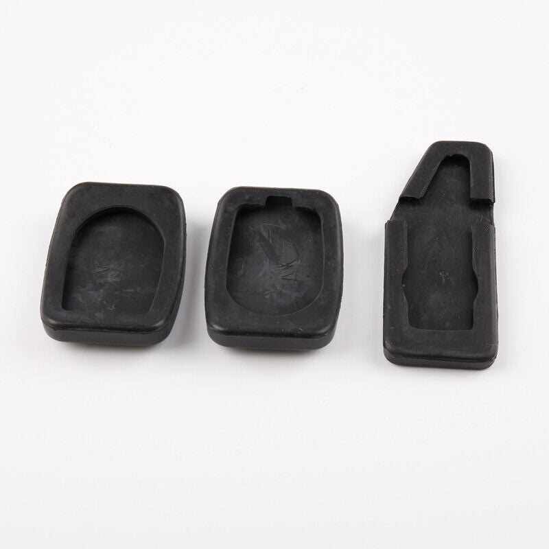 3 Pcs /set Accelerator Brake Clutch Pedal Pads Rubber Cover for Suzuki Swift