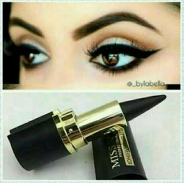 MISS ROSE Long-Lasting Waterproof Black Eyeliner Kajal Eye Liner