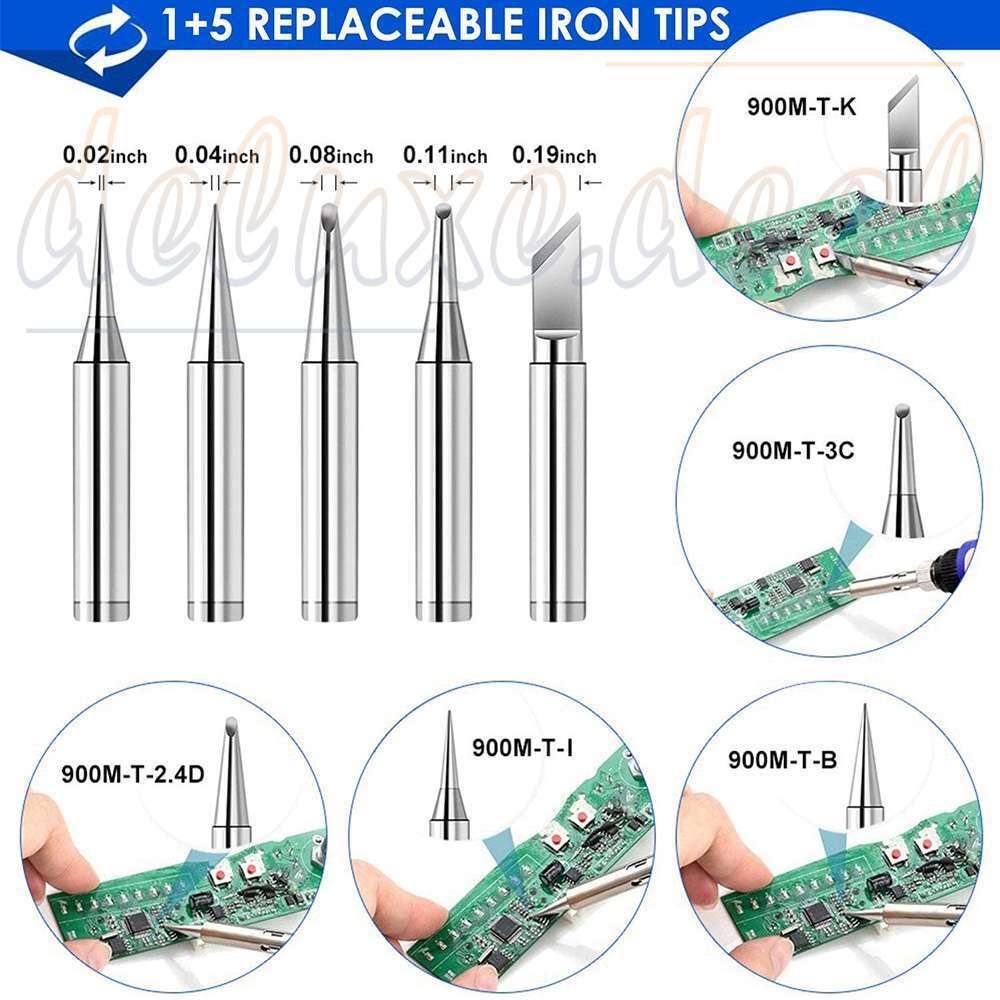 60W 15 IN 1 Soldering Iron Kit 60W Electric Welding Tool Adjustable Temperature