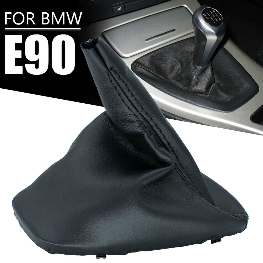 For BMW E90 Gear Shift Knob Gaiter Boots Dust Cover Case E91/E92/E93 8037308 LHD