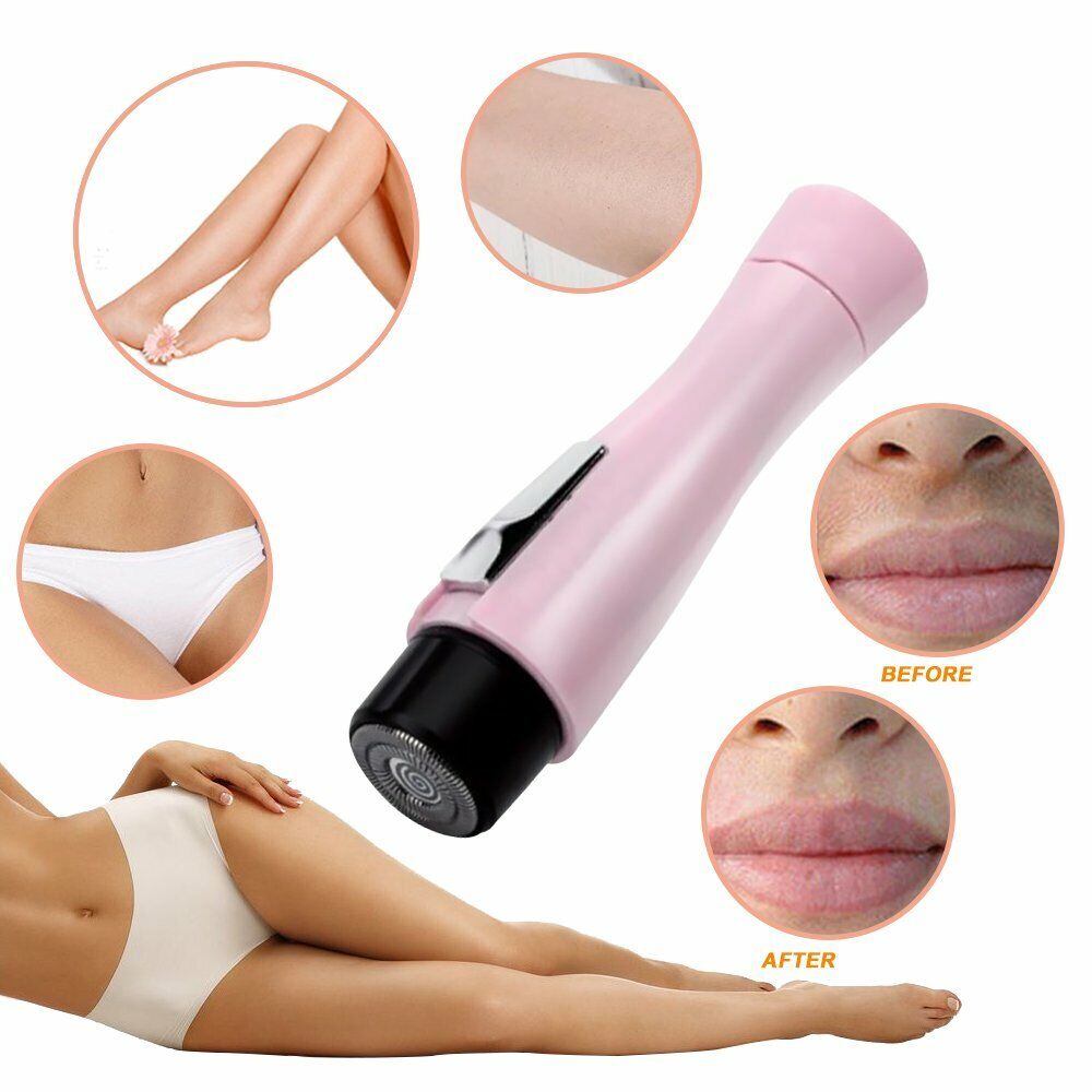 Women’s Facial Electric Shaver Hair Remover Trimmer Body Face Leg Bikini Armpit