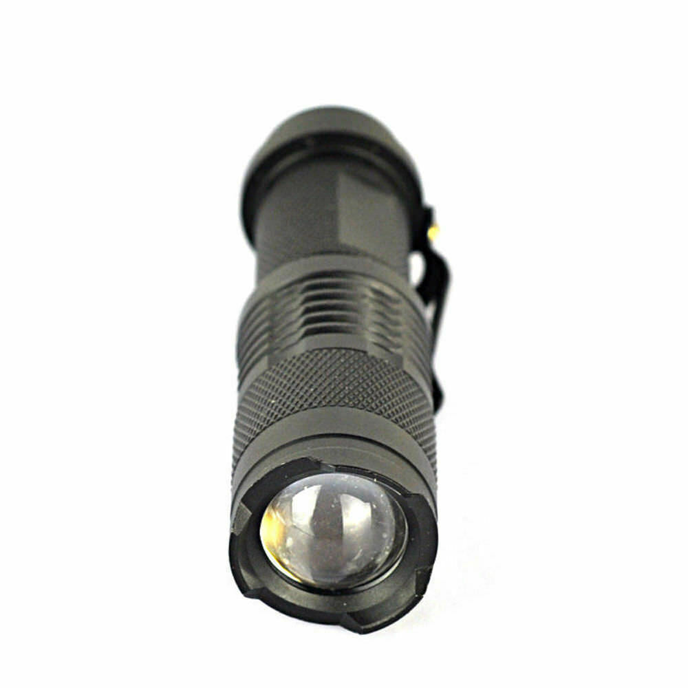 Mini 5x Q5 LED Flashlight Torch Adjustable Focus Zoom Light Lamp 1200LM