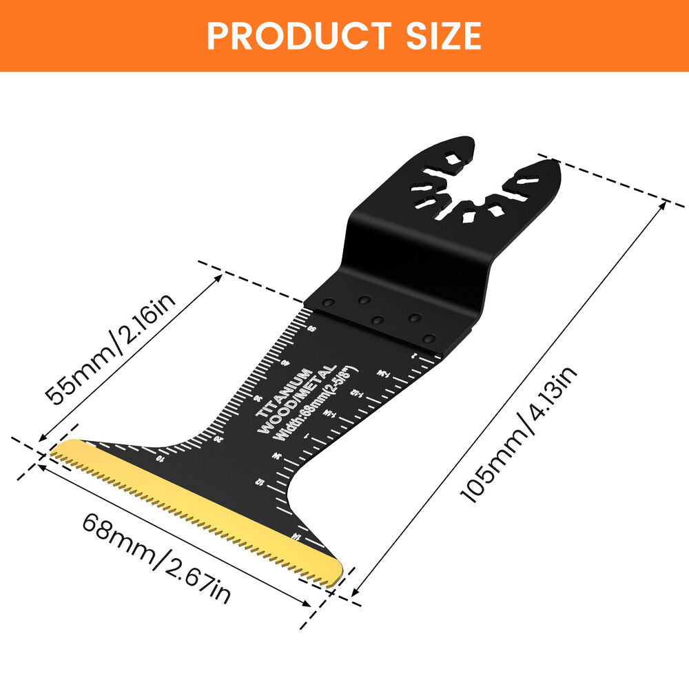 10PCS Oscillating Multi Tool Blade Saw Blades Wood Metal Cutter For Dewalt Fein