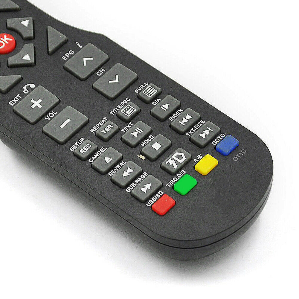 Original OEM For SONIQ TV Remote Control (QT166, QT155, QT155S) QT1D NO SETUP