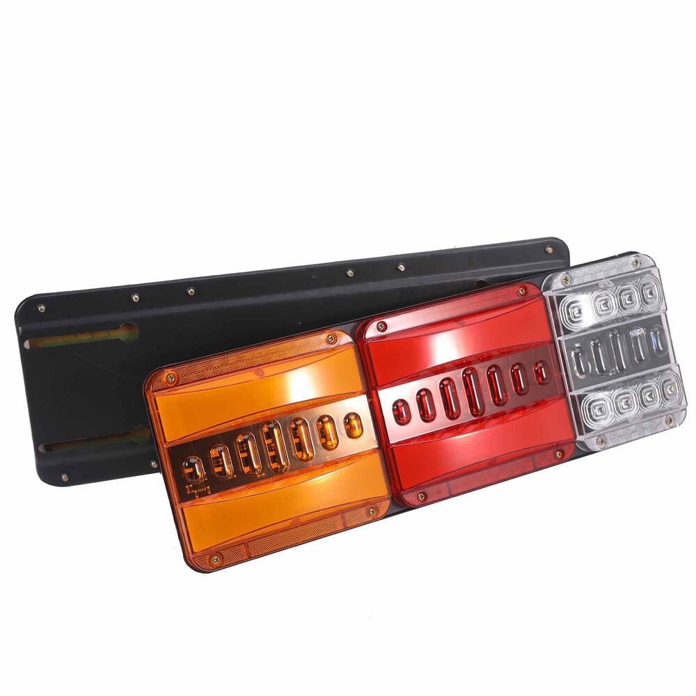 2X Trailer Ute Truck LED Tail Lights Stop Indicator rear LAMP LIGHT 236LEDS