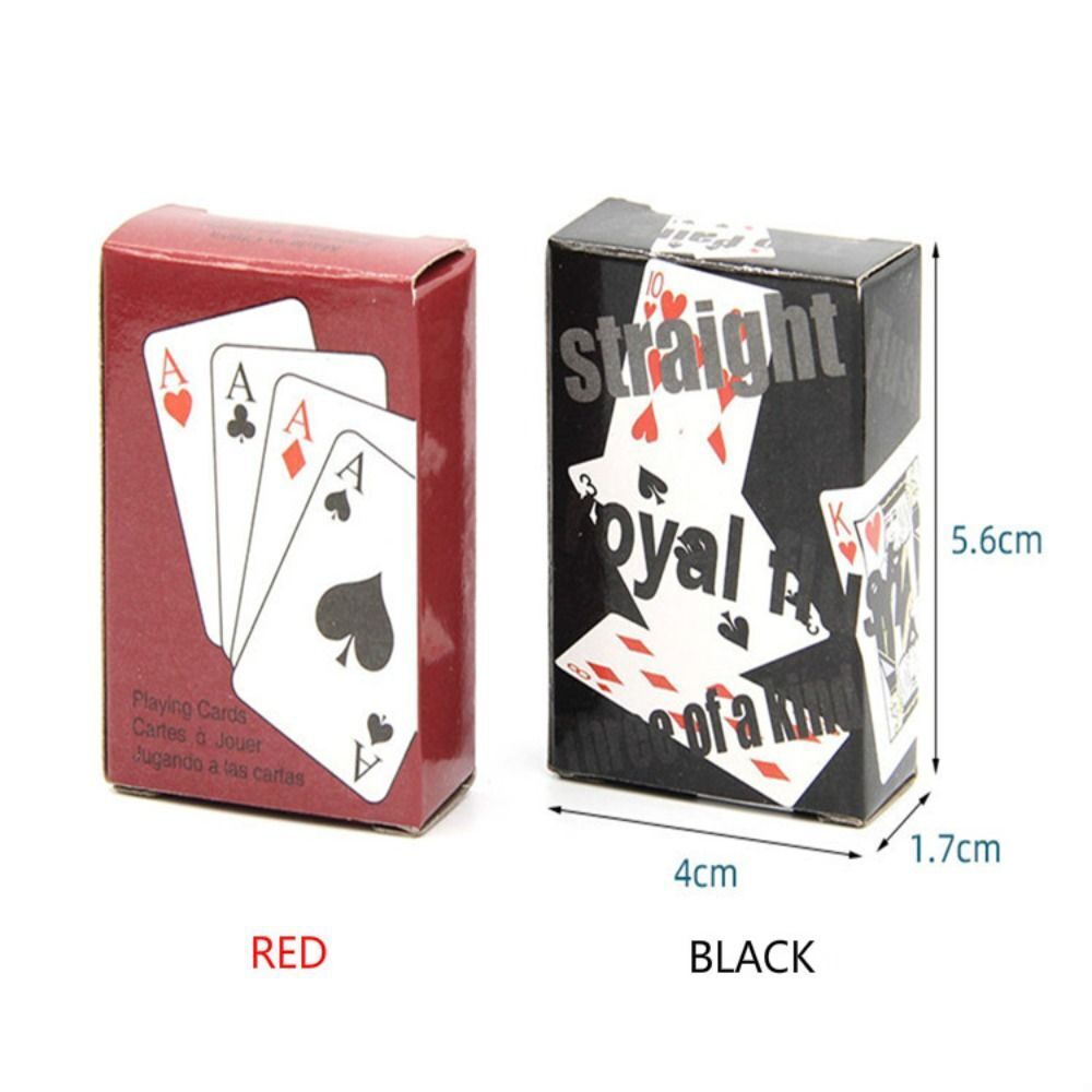 Mini Playing Cards Pack Small Playing Cards Miniature Playing Cards Outdoor+