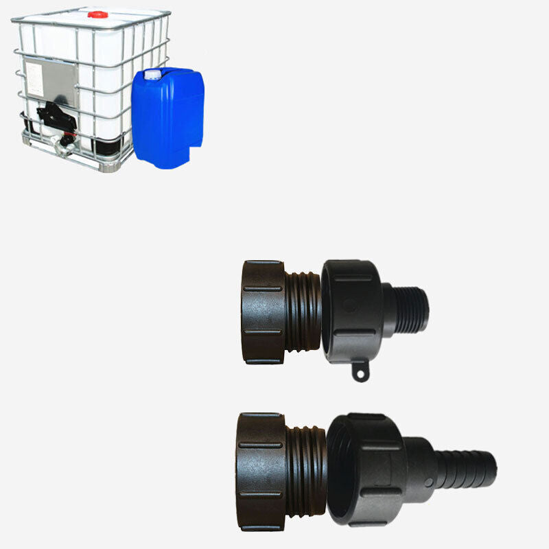 IBC Adapter S60x6 Tank Outlet Connection Fine Thread 2 inch To Coarse Thread