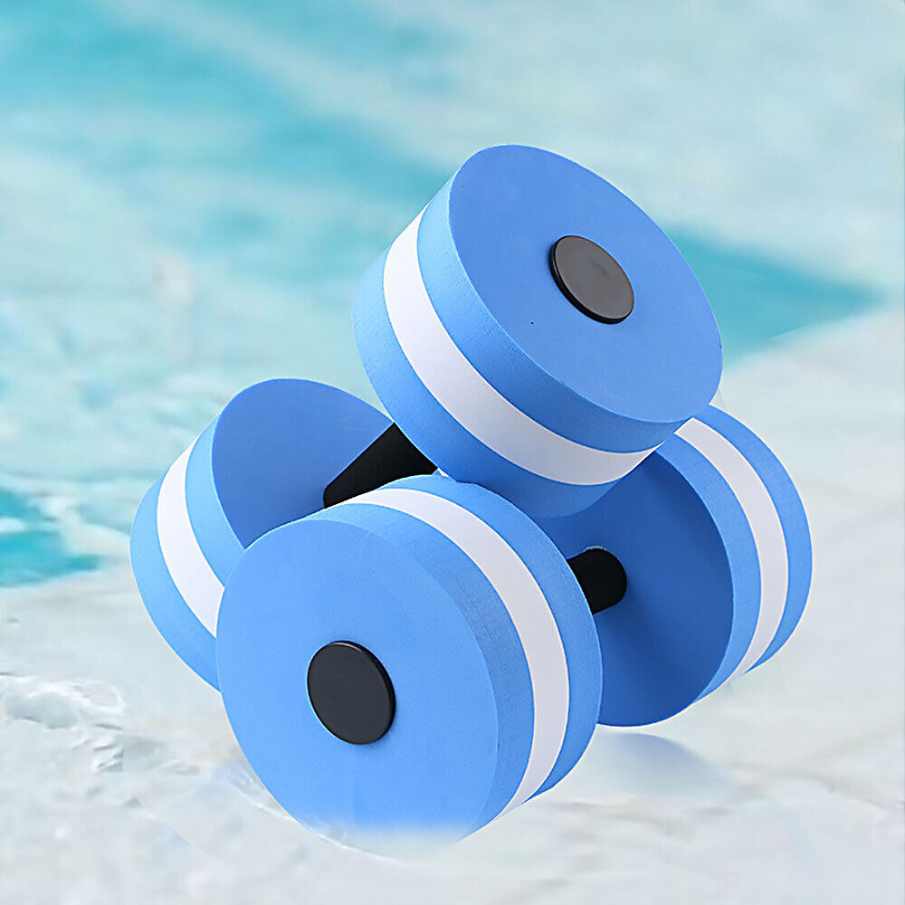 Water Aquatic Barbell Aerobics Dumbbell Pool Aqua Exercise Fitness EVA AT