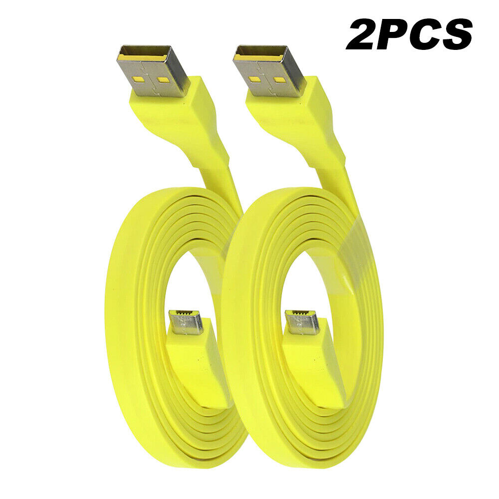 2pcs USB Fast Charging Cable Cord Fit For Logitech UE Boom Bluetooth Speaker Charger