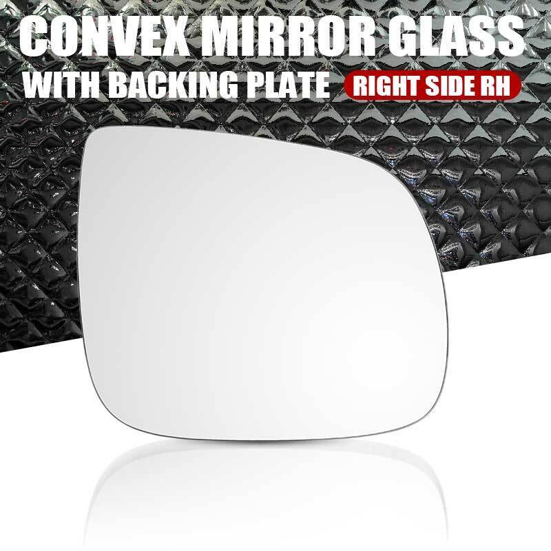 Left Right Side Mirror Glass For AUDI Q5 Q7 SQ5 with Heated Convex Base RH+LH