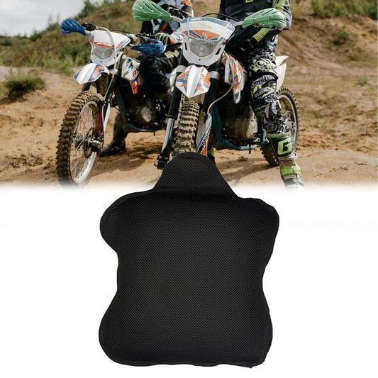 Universal Motorcycle Comfort Gel Seat Cushion Air Motorbike Pillow Pad Cover