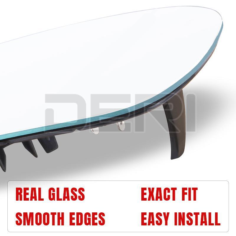 Right Side mirror glass Heated with Backing Plate RH for S4 S5 A3 A4 A5 Quattro