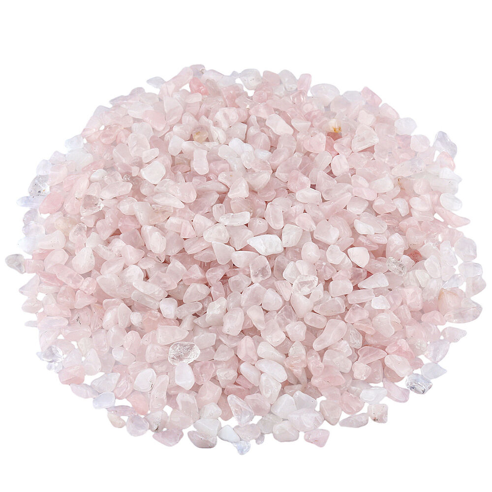 Rose Quartz Crystal Chips BULK 100g A Grade Gemstone Tumble Polished Mini