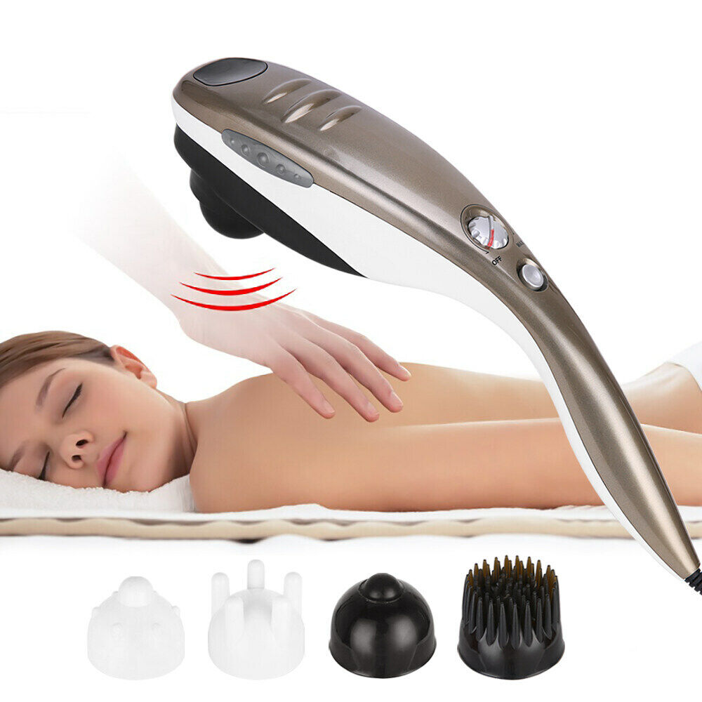 Handheld Massager Machine Full Body Shoulder Neck Back Legs Pain Relief Massage