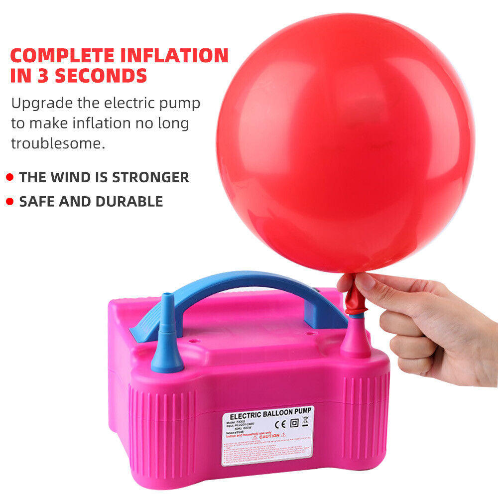 Balloon Pump Warranty Birthday Ballons Pump 220V Air Inflator Efficient Blowers