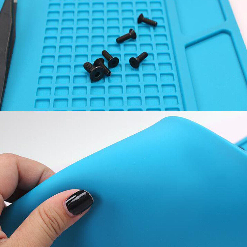 Phone PC Repair Silicone Mat Magnetic Anti-Static Heat Insulation Soldering Pad