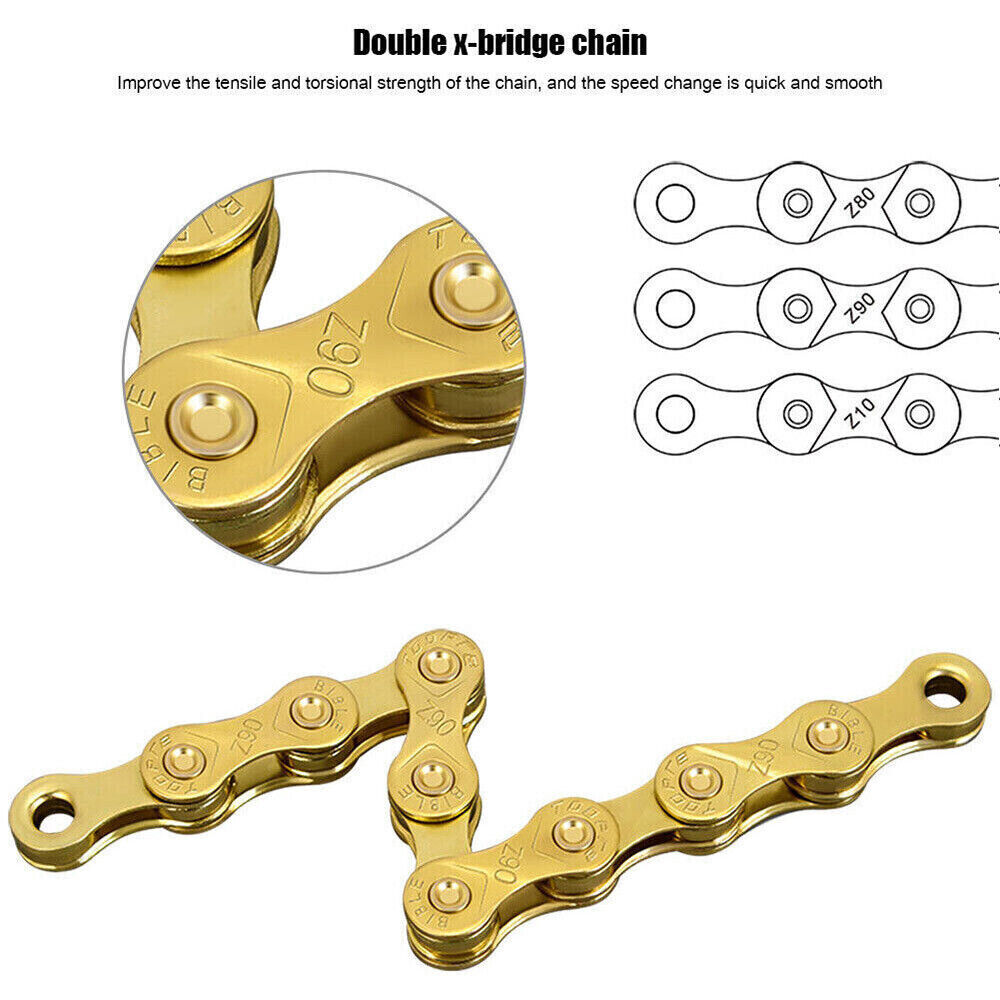 6/7/8/9/10Speed MTB Bicycle Chain Mountain Bike Chain Bicycle Chain Breaker Tool