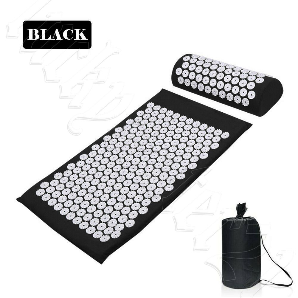 Massage Acupressure Mat Yoga Shakti Sit Lying Mats Cut Pain Stress Soreness NEW