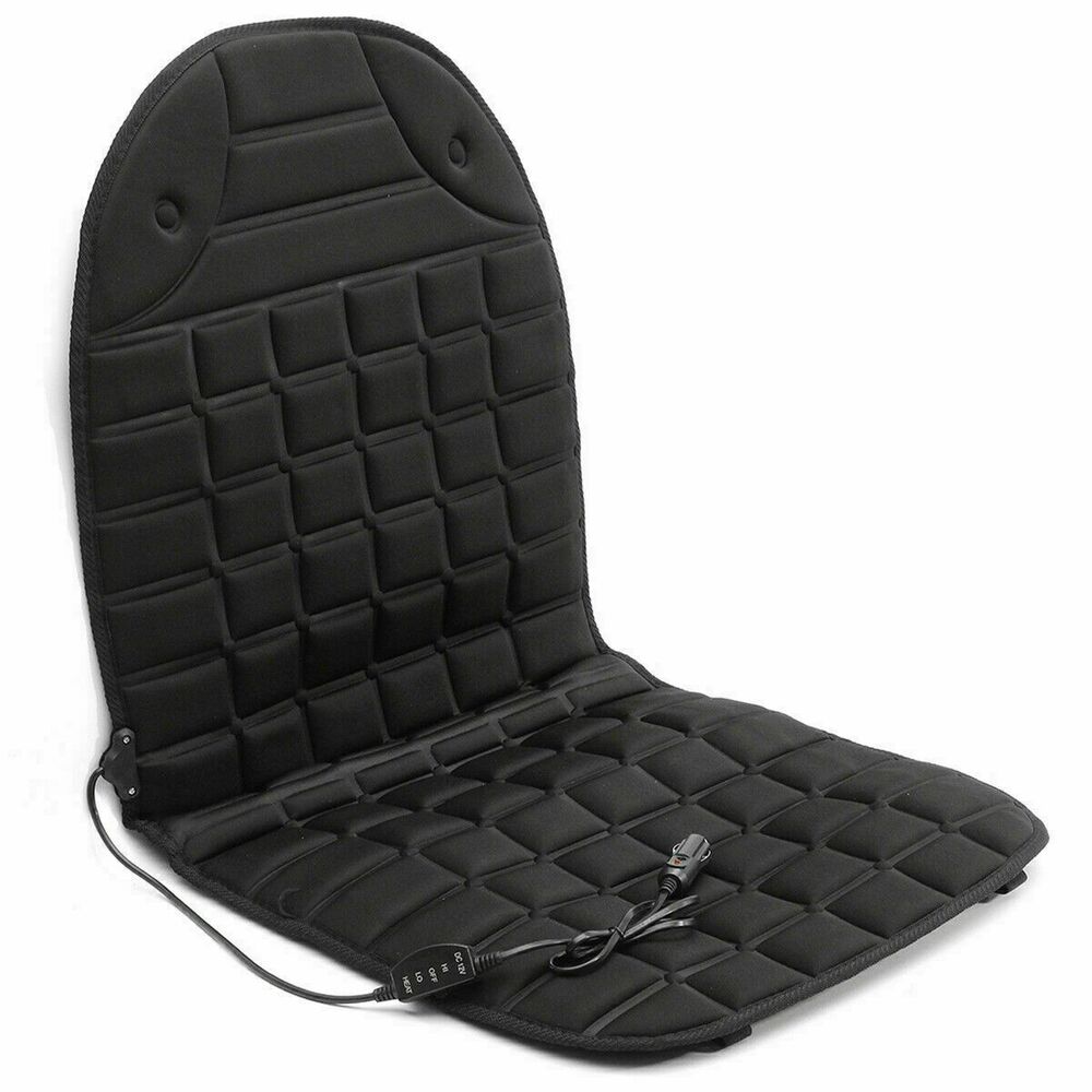 Heated Car Seat Cover Auto Warmer Cushion 12V Universal Winter Heated Seat Pad