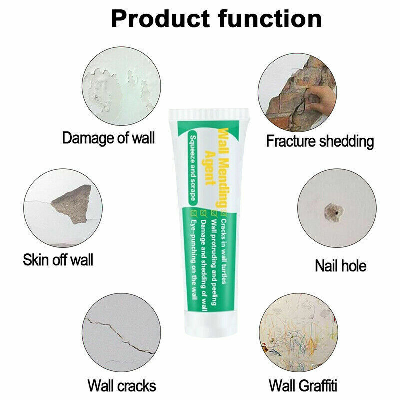 Household Wall Repair Paste Wall Crack Repair Mending Agent Wall Paste #T