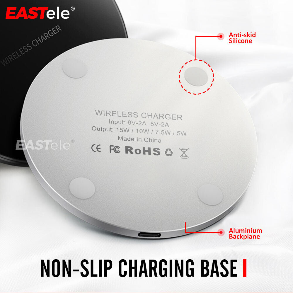 Wireless Charger FAST Charging Pad For iPhone 16 Pro Max 15 14 13 11 Samsung S24