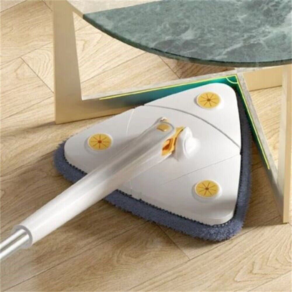 360 Rotatable Adjustable Triangle Lazy Cleaning Mop Multifunctional Wet & Dry