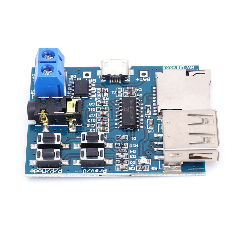 Audio Player Amplifier Module 2W Voice Amplifier Module 3.7-5.5V for Voice Audio