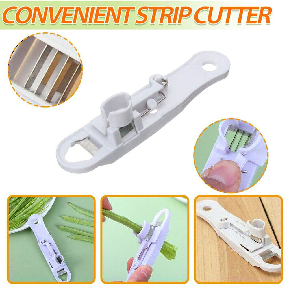 Green Bean Slicer Cutter Bean Stringer Runner Remover Vegetable Peeler Shredder