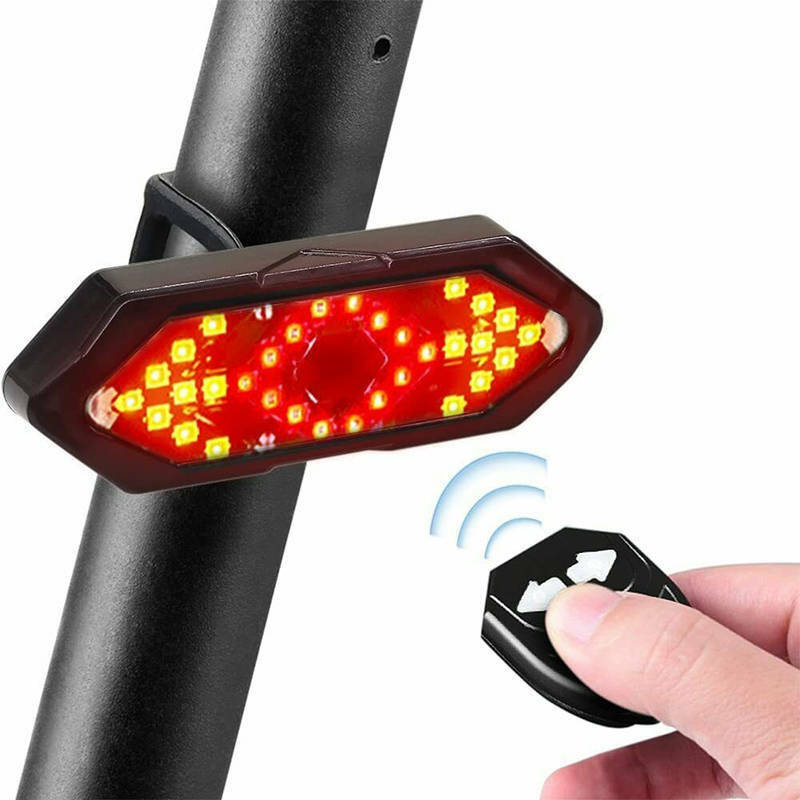 Wireless Remote Bike Rear Light LED Indicator Bicycle Turn Signal Taillight XL