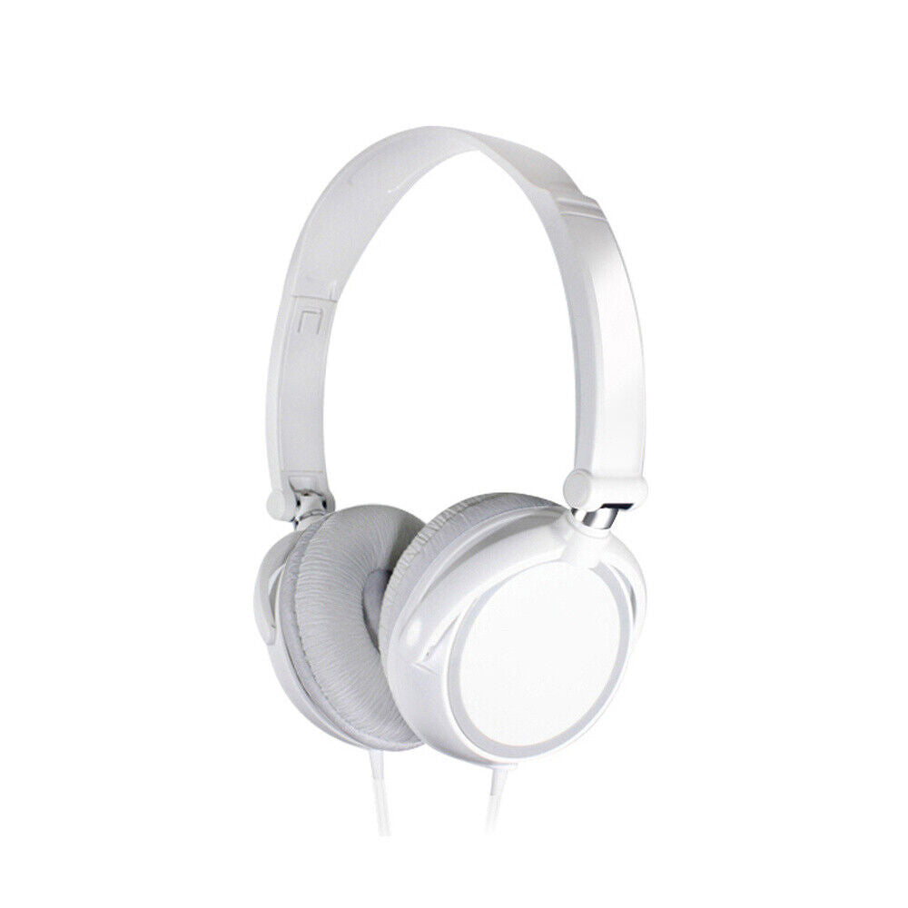 Wired Headphones Bass HiFi Over Ear Headset Earphone Stereo Noise Cancelling