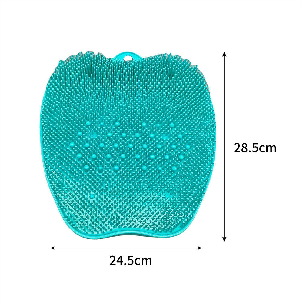 Foot Back Body Scrubber Massager Pad Shower Bath Exfoliating Brush Cleaning Mat