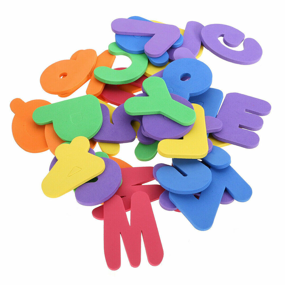 36pcs Children Education Alphabet Learning Toy Bath Tub Foam Letters Numbers Set