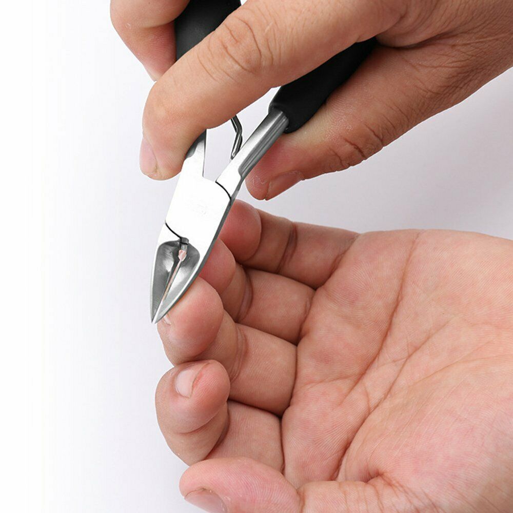 Medical-Grade Toenail Clippers Podiatrist's Nippers for Thick and Ingrown Nail