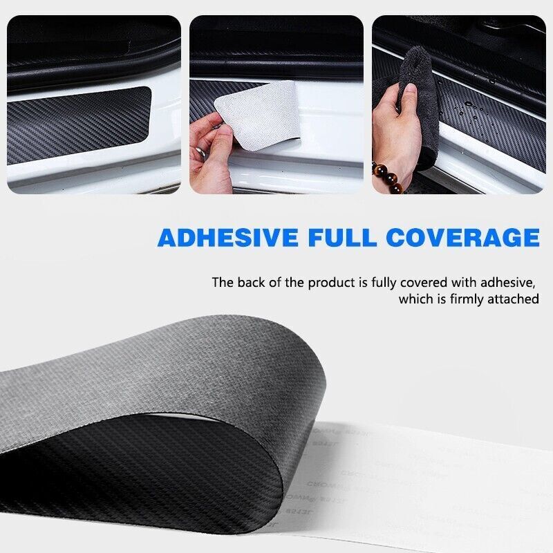 4pcs For Ford Ranger Raptor Door Sill Plate Cover Panel Protector Stickers