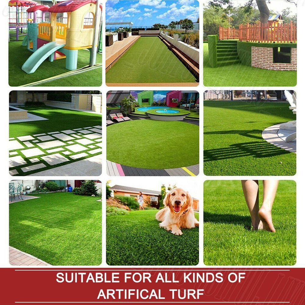 Primeturf Synthetic Artificial Grass Pins Fake Lawn Turf Weed Mat U Pegs Weedmat