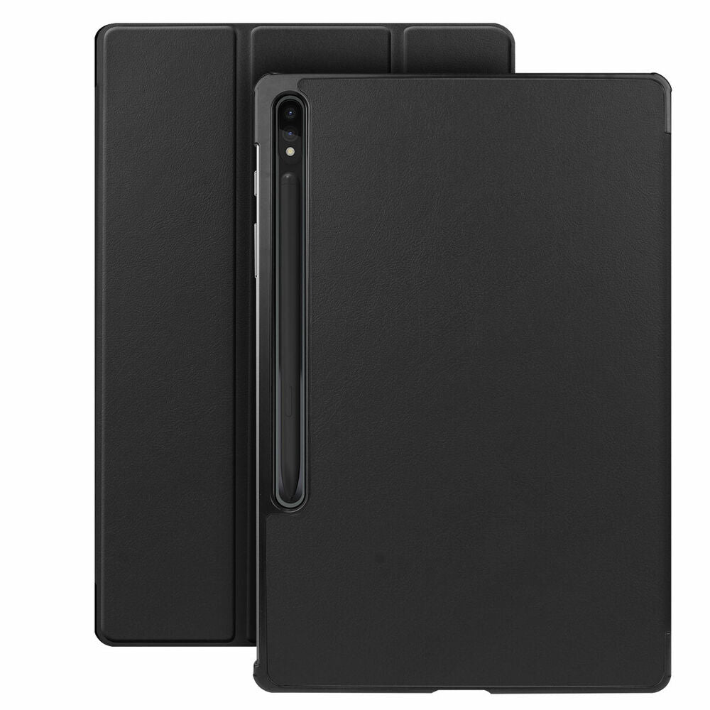 For Samsung Galaxy Tab S8+/S7+/S7 FE 12.4" Tablet Case Leather Stand Smart Cover