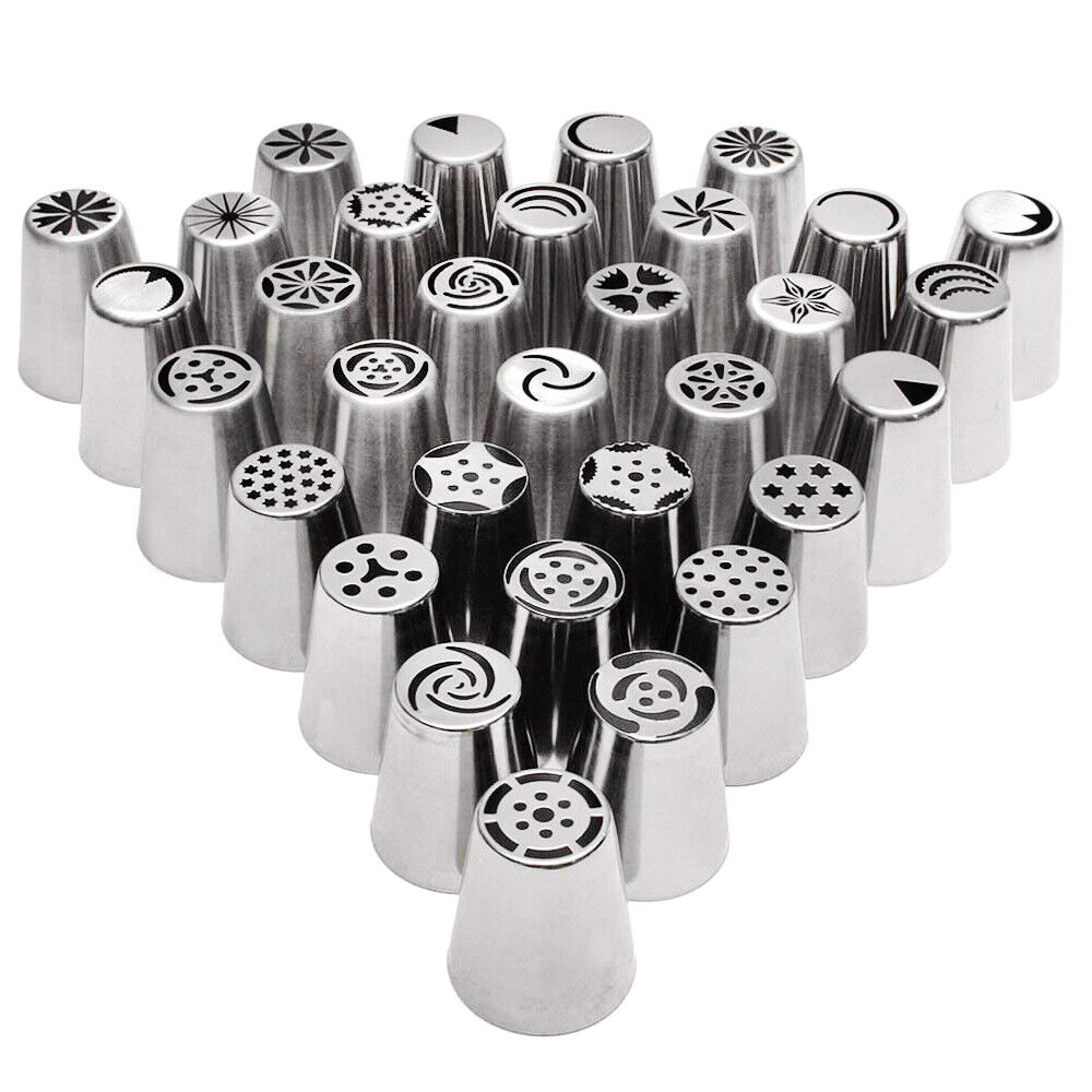 Russian Icing Piping Nozzles Cake Decorating Flower DIY Baking Pastry Tips Tools