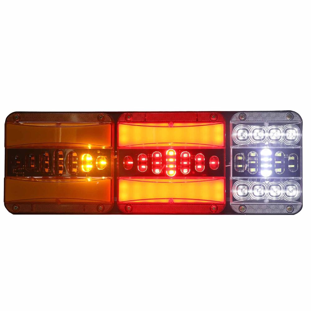 2X Trailer Ute Truck LED Tail Lights Stop Indicator rear LAMP LIGHT 236LEDS