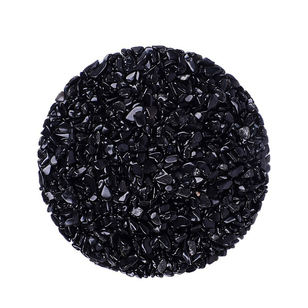 500g Black Obsidian Crystal Chips BULK 100g-1kg A Grade Natural Gemstone Mini Crystal