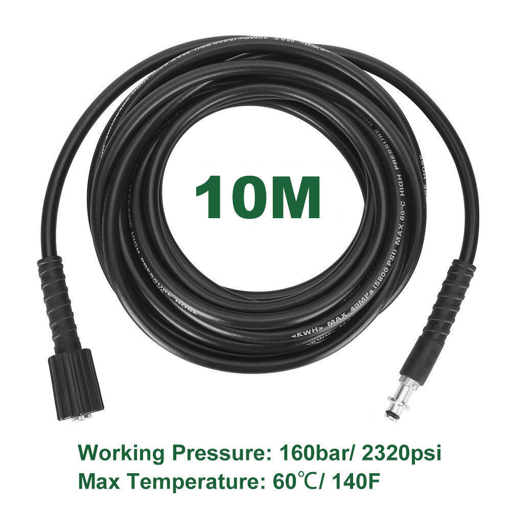 M22 High Pressure Washer Hose 10m Replacement Pipe for Karcher K2-K7 Type A Hose