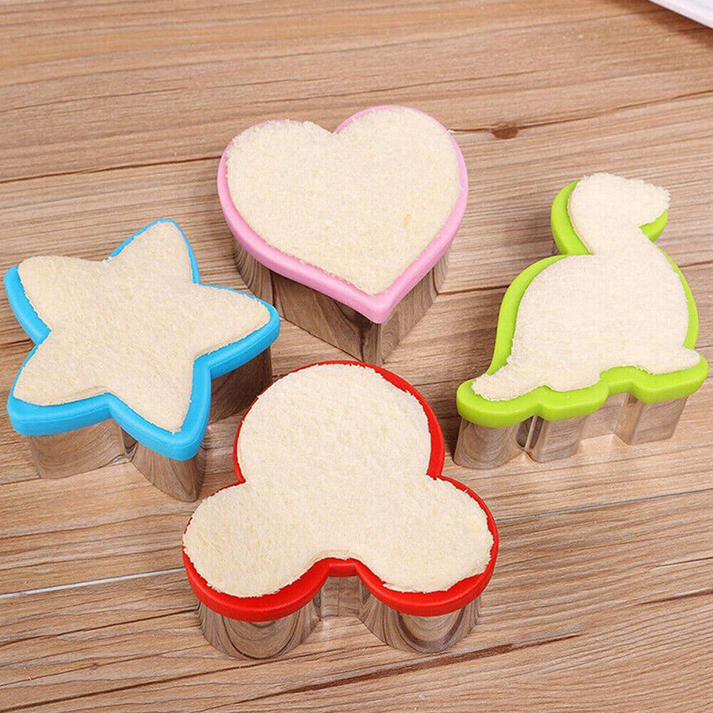 NEW 19/21Pcs Sandwich Cutter and Sealer Set DIY Cookie Cutters