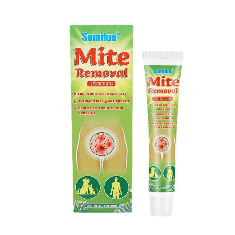 Mite Removal Ointments Anti Itching Scabies Kill Head Lice Treatment Care Cream