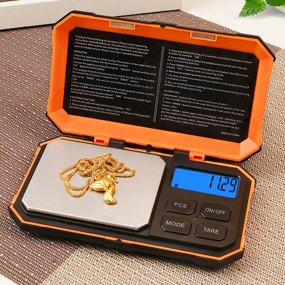 Mini Digital Pocket Scales Balance Gram Gold Jewellery Silver Precision Weight