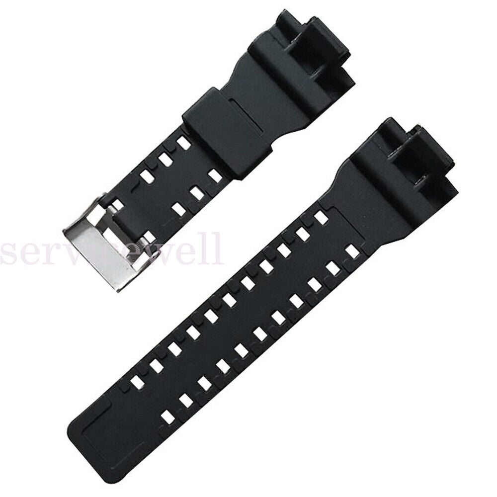 Rubber Resin Replacement Wrist band watch strap for Casio G-SHOCK G-8900 GA-110