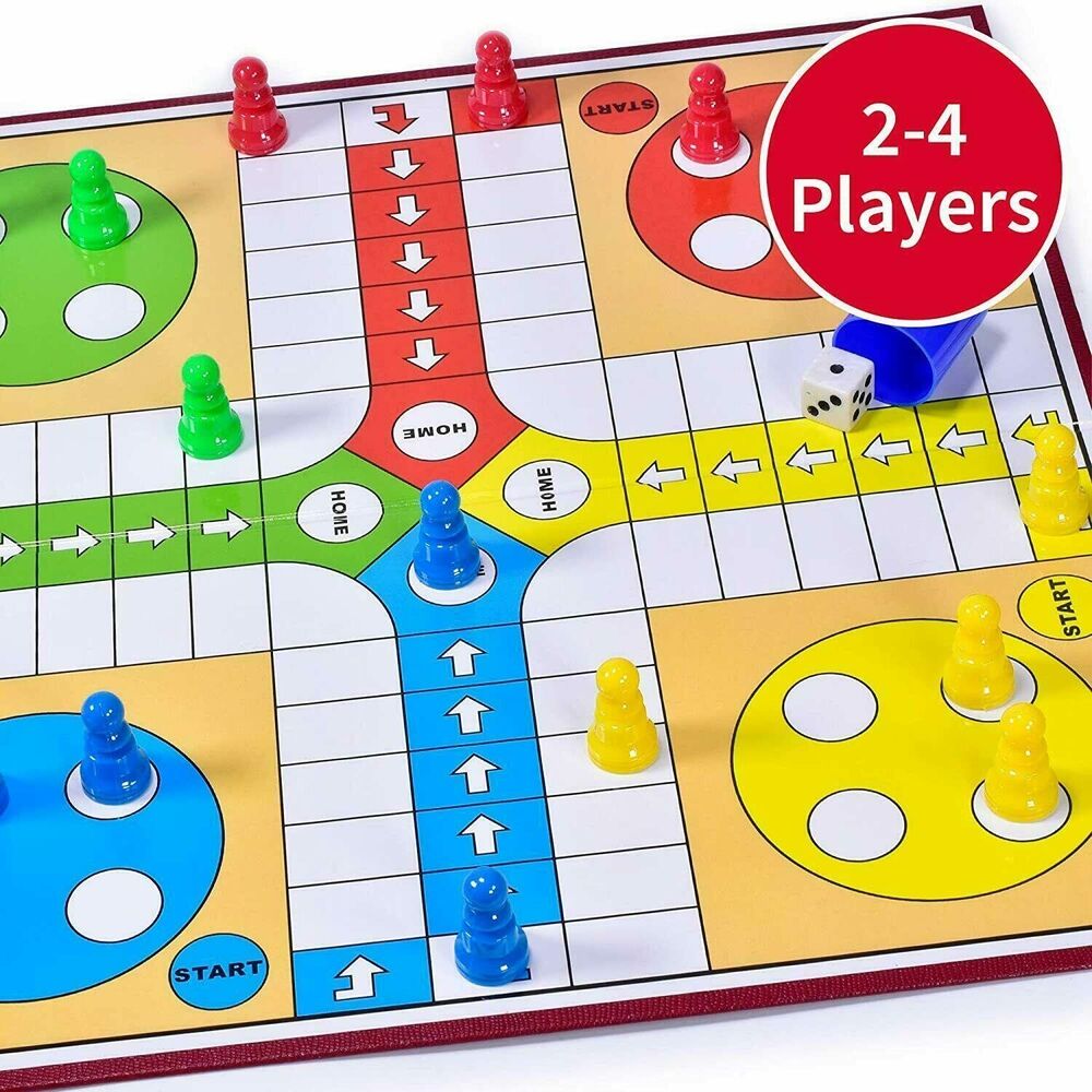 Ludo Game - Traditional Ludo Board Game Family Fun for Kids & Adults