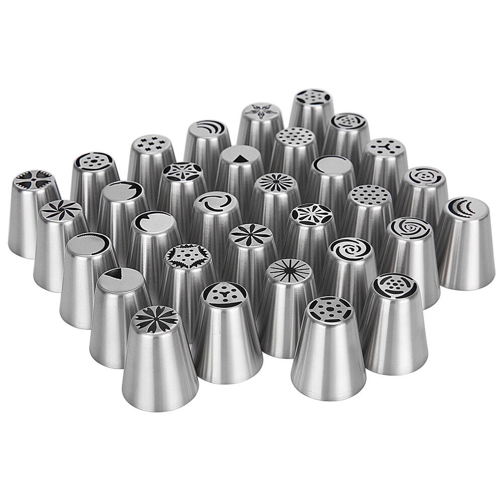 Russian Icing Piping Nozzles Cake Decorating Flower DIY Baking Pastry Tips Tools